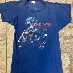 The Who American Tour 82 Authentic concert tee Medium